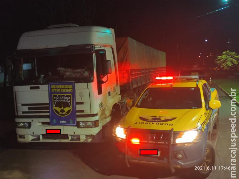 Maracaju: PMRv Base Vista Alegre recupera carreta roubada no estado de São Paulo Maracaju: PMRv Base Vista Alegre recupera carreta roubada no estado de São Paulo