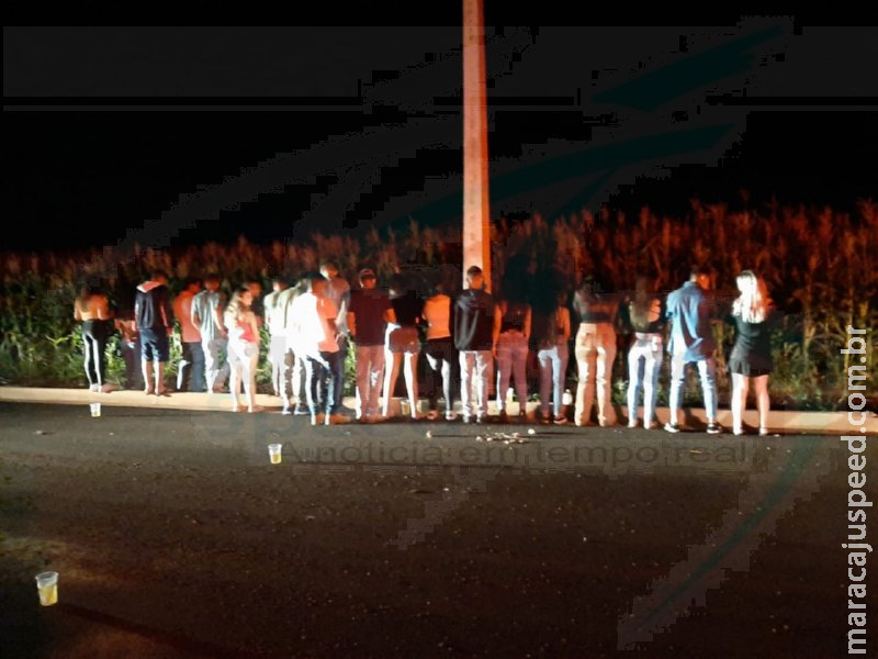 Maracaju: Polícia Militar aprende e conduz 20 pessoas por “Infração de Medida Sanitária Preventiva” Maracaju: Polícia Militar aprende e conduz 20 pessoas por “Infração de Medida Sanitária Preventiva”