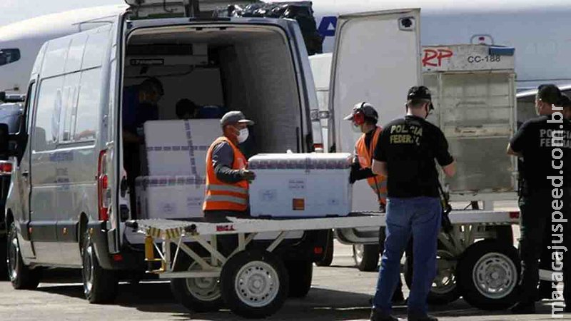 Mato Grosso do Sul recebe essa semana novo lote com 105.090 doses de vacina contra covid
