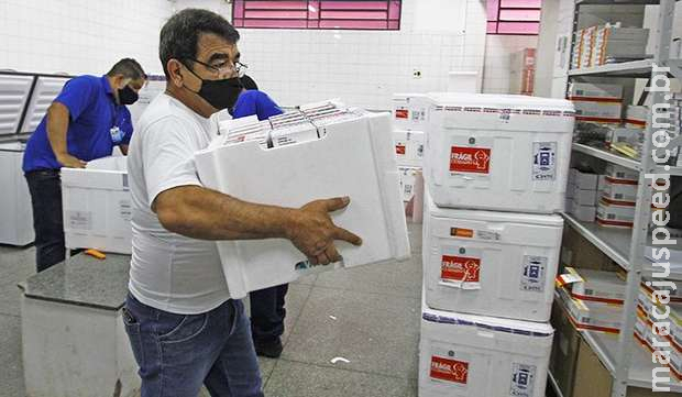 Mato Grosso do Sul recebe novo lote doses da vacina contra Covid-19 Mato Grosso do Sul recebe novo lote doses da vacina contra Covid-19