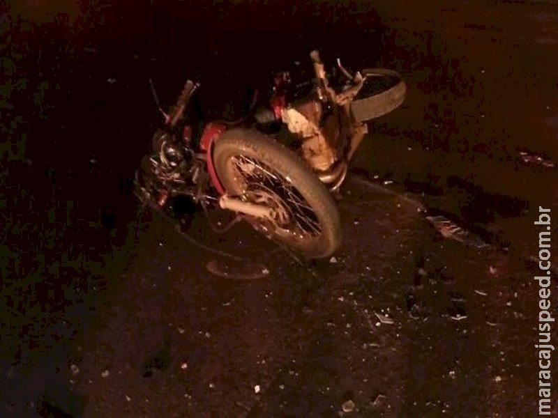 Motorista foge após matar motociclista em acidente em cidade de MS Motorista foge após matar motociclista em acidente em cidade de MS