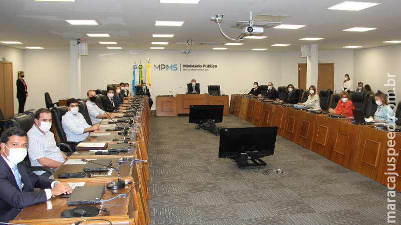 MPMS faz reunião e discute descumprimentos de decreto estadual MPMS faz reunião e discute descumprimentos de decreto estadual