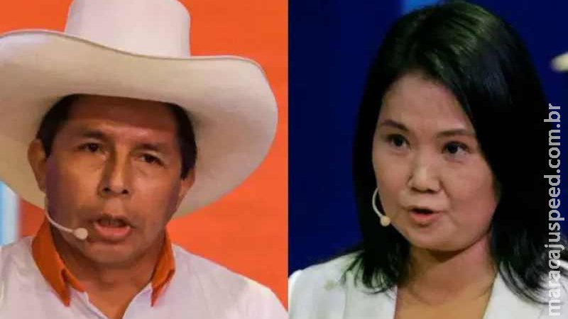 Peru: voto rural mantém Castillo na liderança; Fujimori aposta no exterior Peru: voto rural mantém Castillo na liderança; Fujimori aposta no exterior