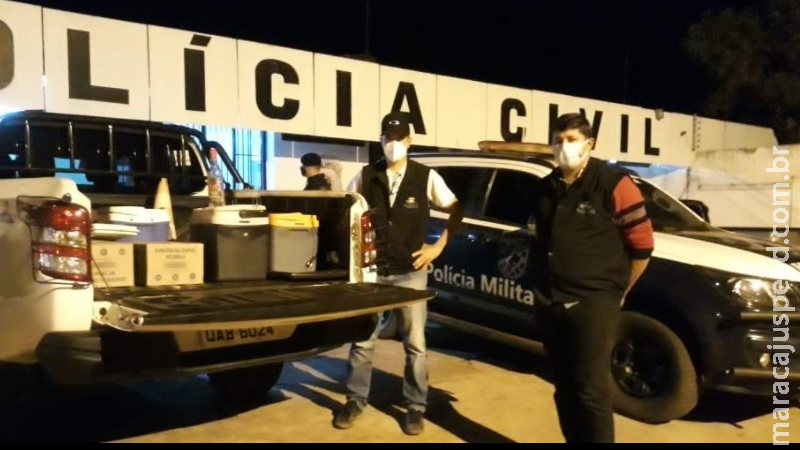 PM acaba com festa clandestina e 14 são levados para a delegacia em cidade de MS