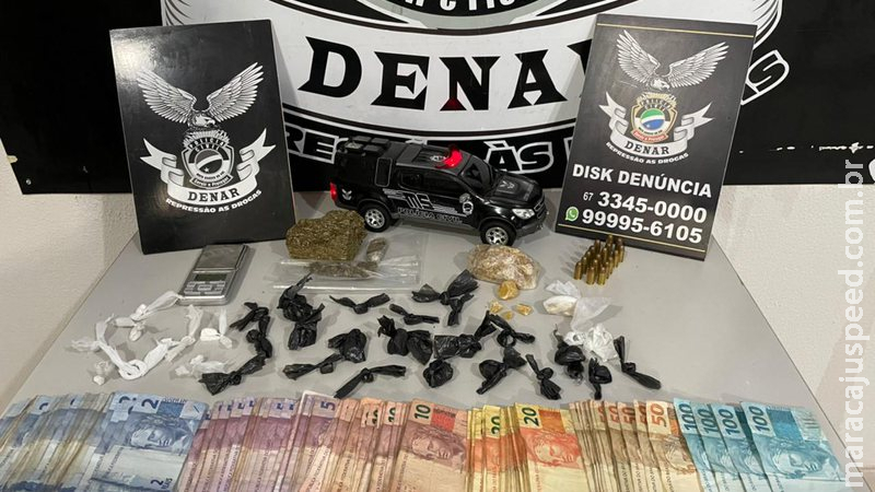 Polícia localiza bunker do tráfico de drogas em Campo Grande