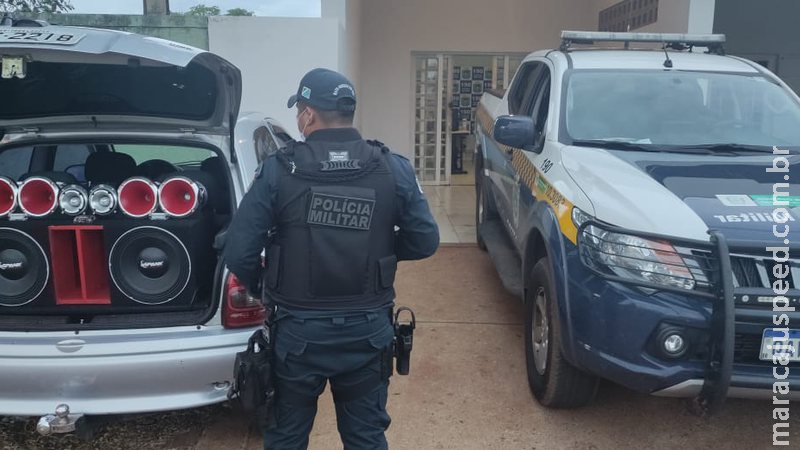 Polícia prende morador por perturbação do sossego