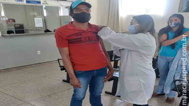 Quase metade dos municípios de MS já começou a vacinar pessoas com menos de 50 anos contra covid Quase metade dos municípios de MS já começou a vacinar pessoas com menos de 50 anos contra covid