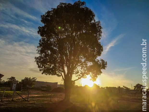 Sábado de sensação térmica passando dos 40ºC em MS Sábado de sensação térmica passando dos 40ºC em MS