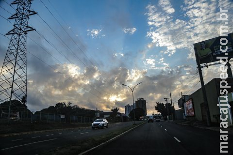 Sábado será de tempo firme e sem expectativas chuvas em MS antes de chegada de massa ar fria Sábado será de tempo firme e sem expectativas chuvas em MS antes de chegada de massa ar fria