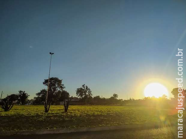Sextou com predomínio de sol e baixa umidade do ar em MS Sextou com predomínio de sol e baixa umidade do ar em MS