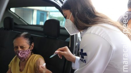 Sidrolândia vacinará no sábado com a 1ª dose, pessoas com 30 anos acima 