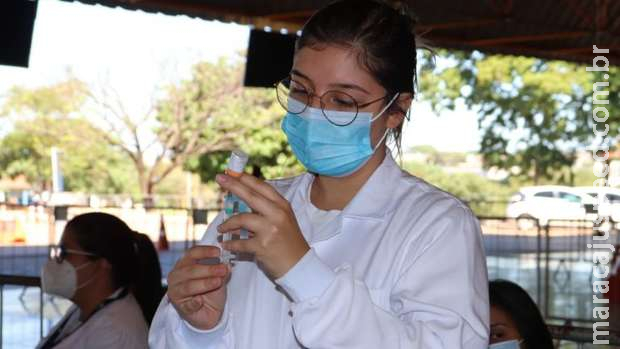 Vacinação será apenas para a segunda dose nesta segunda-feira Vacinação será apenas para a segunda dose nesta segunda-feira