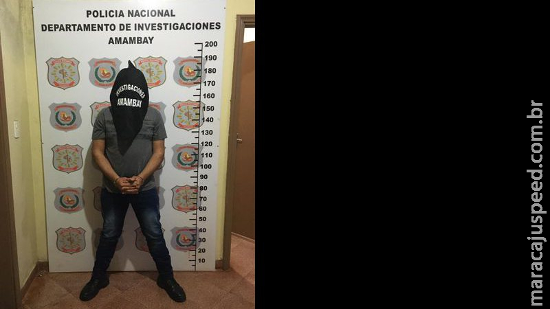 Acusado de roubar cassino, agente penitenciário é preso na fronteira de MS