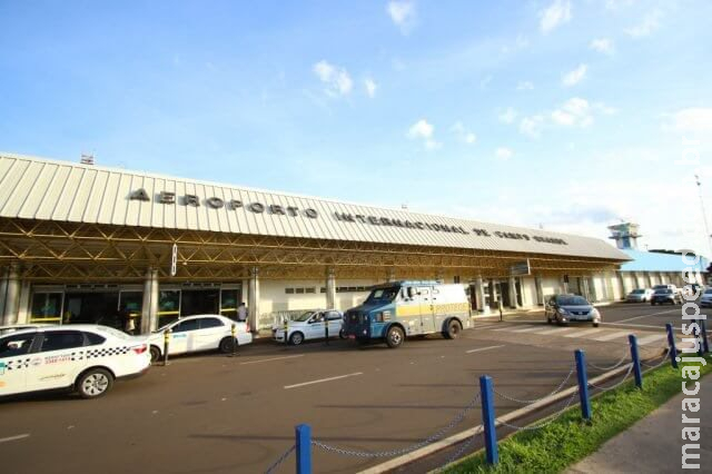 Aeroporto opera normalmente, com 10 voos previstos em Campo Grande Aeroporto opera normalmente, com 10 voos previstos em Campo Grande
