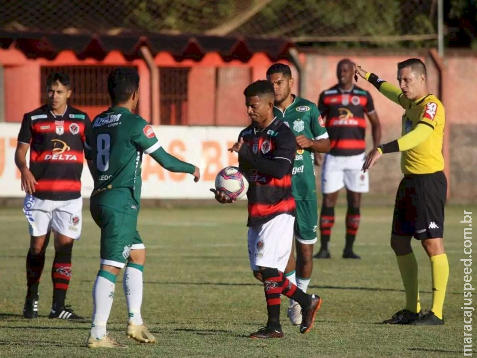 Águia Negra sai na frente, mas Uberlândia reage e consegue empata Águia Negra sai na frente, mas Uberlândia reage e consegue empata