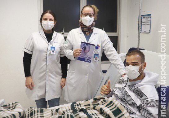 Após 10 anos de espera, paciente de Campo Grande recebe transplante de rim e comemora vida nova Após 10 anos de espera, paciente de Campo Grande recebe transplante de rim e comemora vida nova