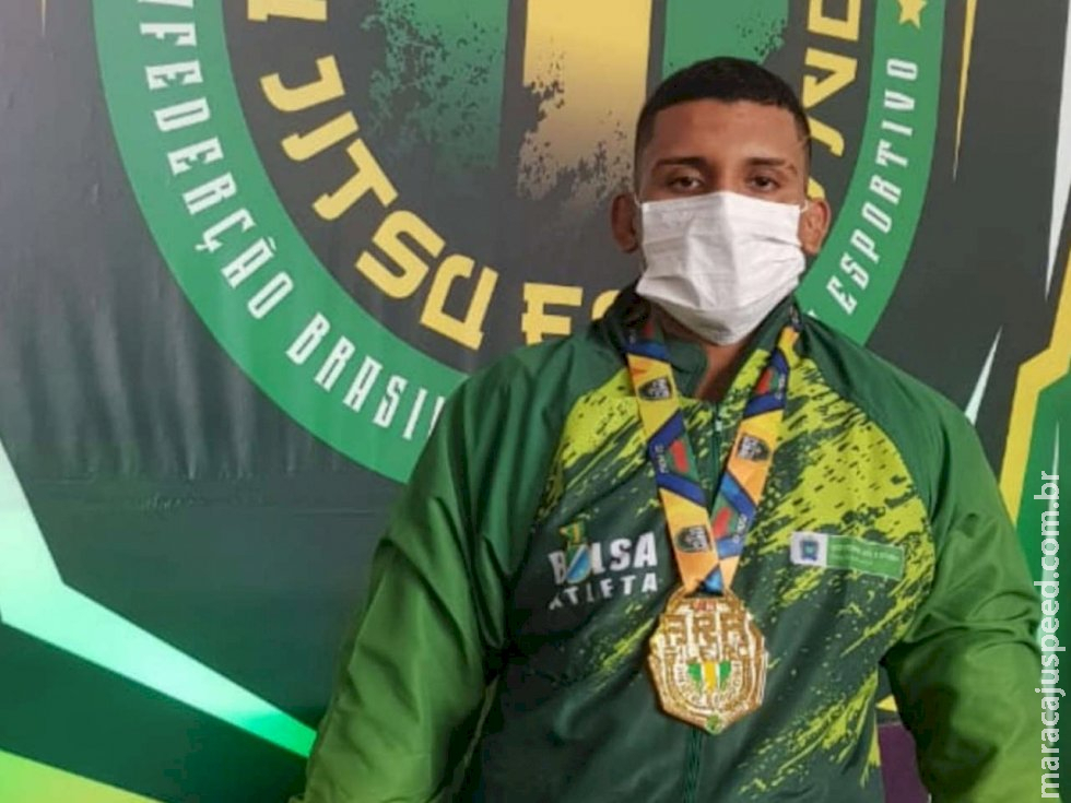 Atleta de MS é ouro no Campeonato Brasileiro de Jiu-Jitsu Esportivo 