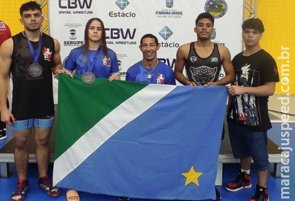 Atletas de MS conquistam duas pratas no campeonato brasileiro Sub-23 de Wrestling