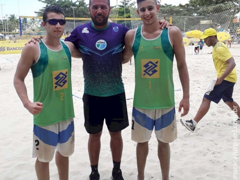 Atletas de MS participam do Brasileiro Sub-19 de Vôlei de Praia no Rio Atletas de MS participam do Brasileiro Sub-19 de Vôlei de Praia no Rio