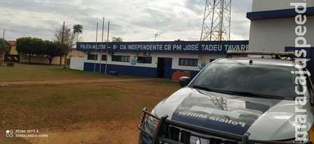 Autor de roubos em comércio de Sidrolândia é preso pela Polícia Militar 