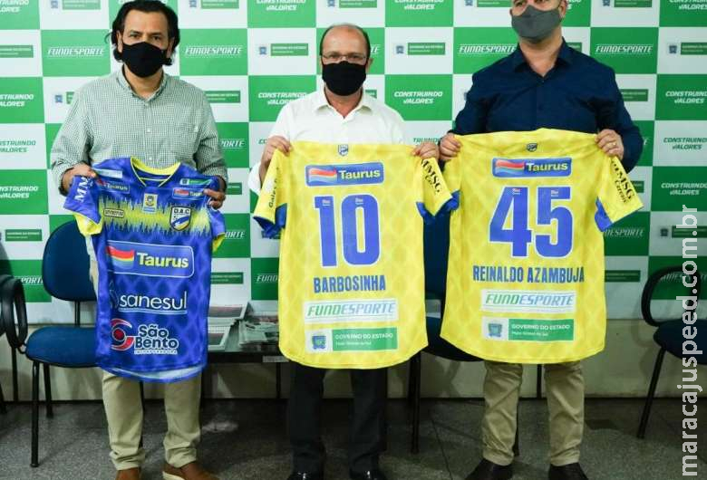 Barbosinha pede apoio do Governo para incentivar clube de Dourados Barbosinha pede apoio do Governo para incentivar clube de Dourados