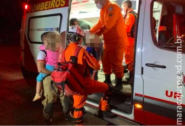 Bebê salvo de incêndio em galpão já escapou de afogamento em piscina