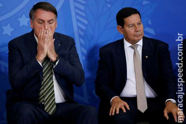 Bolsonaro diz que o vice-presidente Mourão é igual cunhado: 
