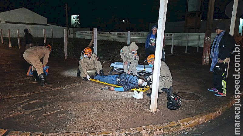 Carro atravessa preferencial e mata motociclista em Dourados Carro atravessa preferencial e mata motociclista em Dourados