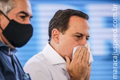 Cinco dias após evento em Campo Grande, Dória testa positivo para Covid-19 Cinco dias após evento em Campo Grande, Dória testa positivo para Covid-19