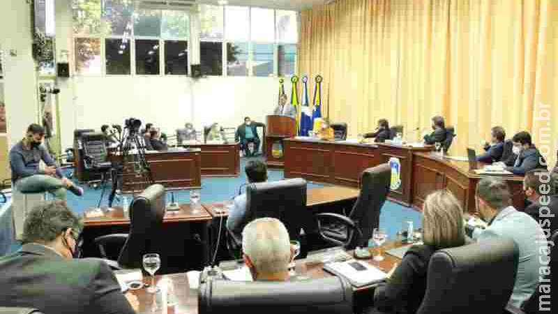 Com 11 projetos aprovados, Câmara de Dourados retoma sessões presenciais Com 11 projetos aprovados, Câmara de Dourados retoma sessões presenciais