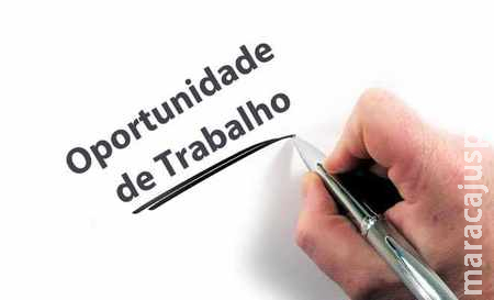 Com 63 vagas em Sidrolândia, MS tem tem quase mil vagas nesta segunda-feira 