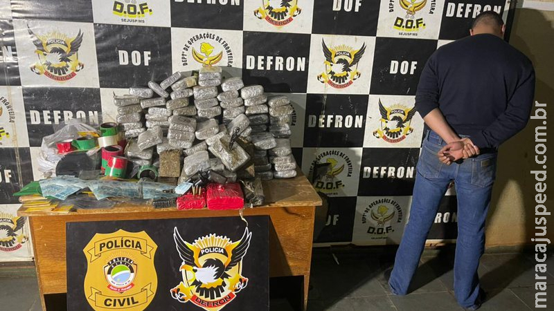 Com R$ 3 mil na carteira, protético preso em cidade de MS diz que “tráfico era lucro fácil”