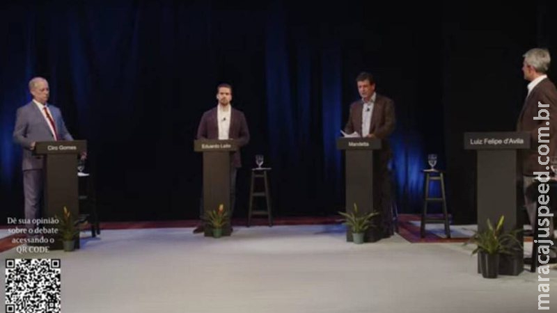 Debate que reuniu Mandetta, Leite e Ciro cita genocídio e banalização da presidência