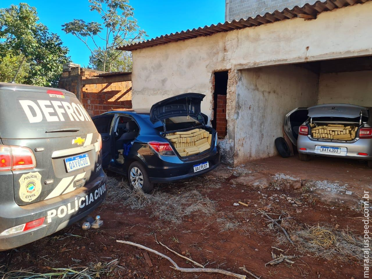 Defron fecha entreposto de drogas do comando vermelho em Dourados Defron fecha entreposto de drogas do comando vermelho em Dourados