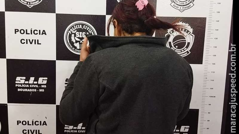 Dona de boca de fumo fazia delivery de drogas e usava filho de 9 anos como entregador