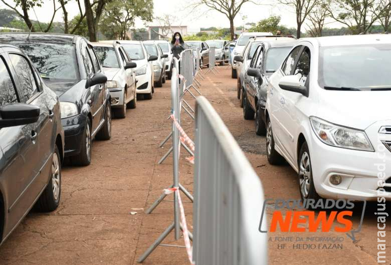 Drive vacina pessoas com 35 anos ou mais neste sábado Drive vacina pessoas com 35 anos ou mais neste sábado