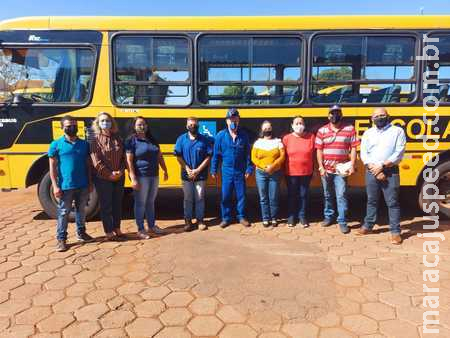Frota própria do Município para transporte escolar recebe vistoria