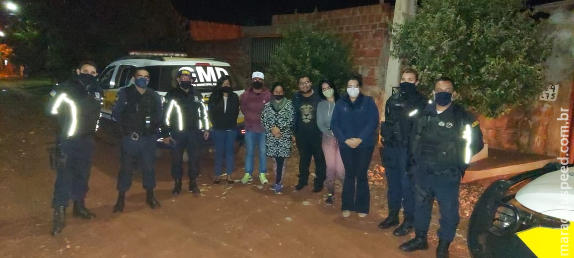 GM e entidades de Dourados levam sopão e cobertores para carentes