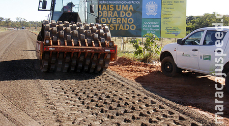 Governo investe R$ 5,8 milhões na pavimentação da MS-455, criando novo acesso a Capão Seco em Sidrolândia