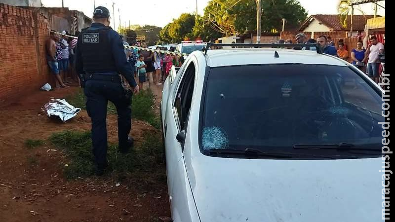 Homem mata adolescente atropelado e foge do local em cidade de MS