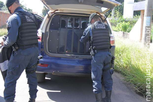 Jovem espanca avô, leva pauladas e acaba preso em Aquidauana