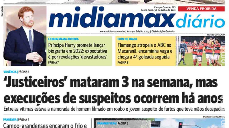 ‘Justiceiros’ mataram 3 na semana, mas execuções de suspeitos ocorrem há anos. Leia no Midiamax Diário ‘Justiceiros’ mataram 3 na semana, mas execuções de suspeitos ocorrem há anos. Leia no Midiamax Diário