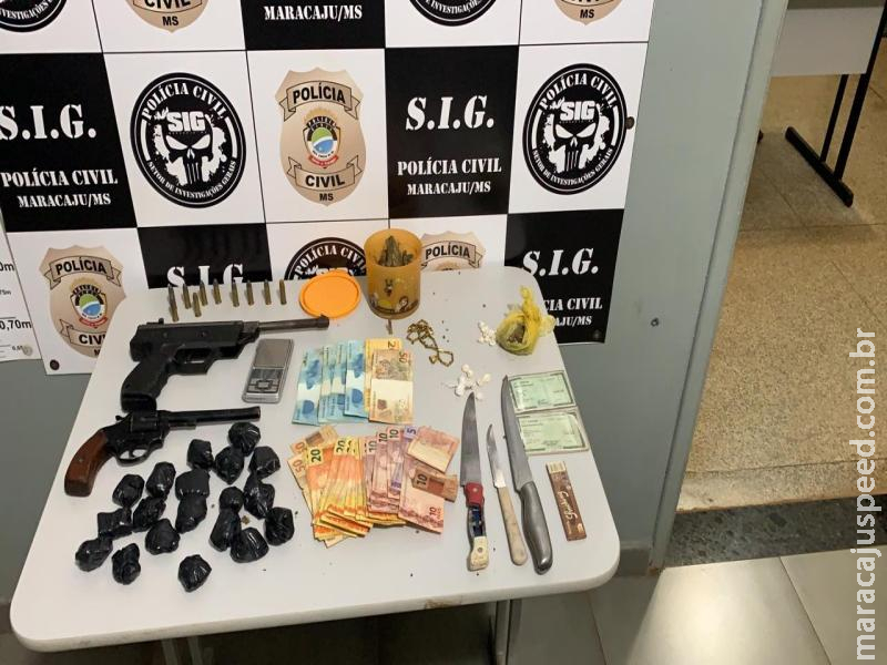 Maracaju: Ação conjunta da Polícia Civil e Militar desarticula braço de organização criminosa na região da grande Dourados Maracaju: Ação conjunta da Polícia Civil e Militar desarticula braço de organização criminosa na região da grande Dourados