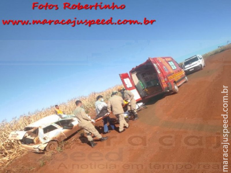 Maracaju: Corpo de Bombeiros atendem ocorrência de capotamento na Rodovia MS-462 Maracaju: Corpo de Bombeiros atendem ocorrência de capotamento na Rodovia MS-462