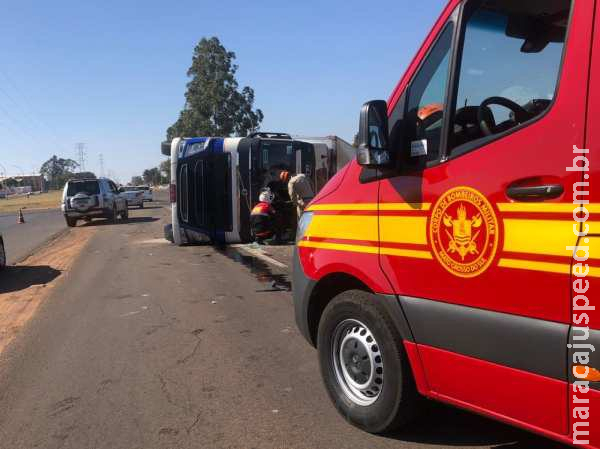 Motorista que tombou caminhão disse que bebeu vinho na noite anterior e teve ‘apagão’