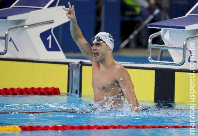 Nadador de MS fica em 3º nas eliminatórias e vai à semifinal olímpica Nadador de MS fica em 3º nas eliminatórias e vai à semifinal olímpica