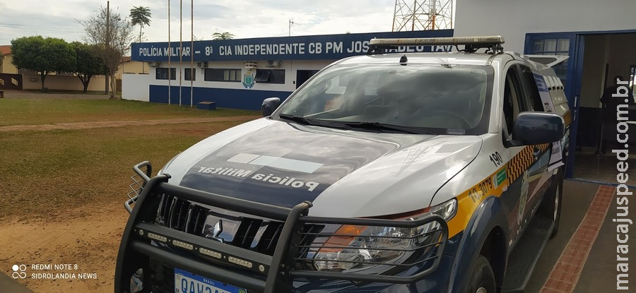 PM captura em Sidrolândia elemento evadido da colônia penal 