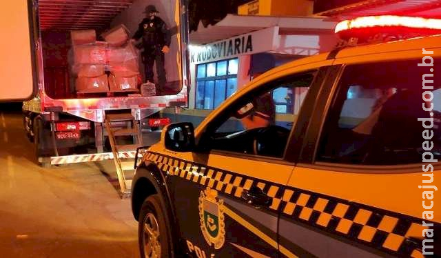 Polícia encontra R$ 25 milhões em cocaína em meio a carga de carne 