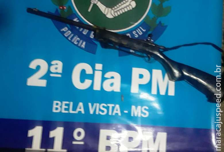 Polícia prende homem com arma irregular e outro por lesão corporal 