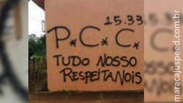 Polícia prende jovem que pichou muro de agente penitenciário com ameaças do PCC
